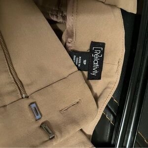 Relativity Women's Wide Leg Pants - Tan